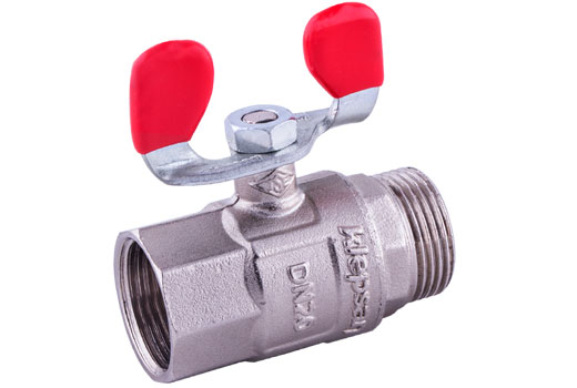 Ball Valves Butterfly Handle PN16 Male
